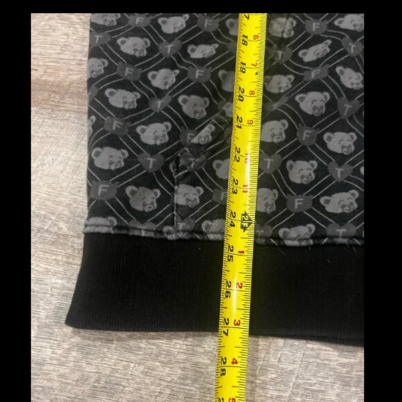 Teddy Fresh XL Men’s AOP Hoodie - Picture 3 of 4